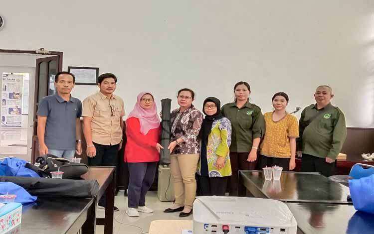 Dinas Ketahanan Pangan Kalteng Rakor Pengawasan Keamanan dan Mutu Pangan Segar