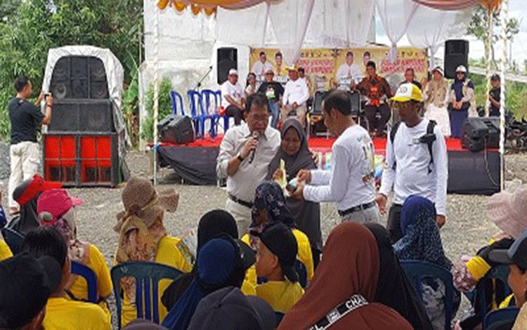 Cabup Kapuas Erlin Hardi Gelar Kampanye Dialogis di Mambulau