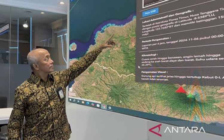 Badan Geologi sebut Gunung Lewotobi Laki-Laki Masih Berpotensi Erupsi