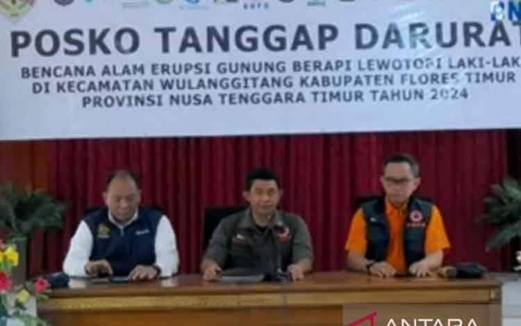 BNPB Tegaskan Pengungsi Erupsi Gunung Lewotobi Punya Hak Tunggu Hunian