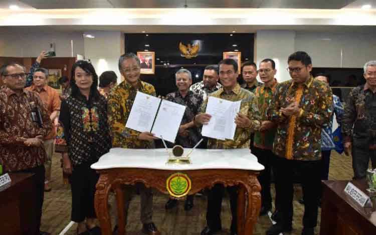 Mentan dan Menteri PU Kerja Sama Percepatan Swasembada Pangan