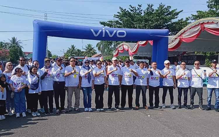 Colour Run Bawaslu Kapuas Hadirkan Semangat Pemilih Muda untuk Pengawasan Pilkada 2024