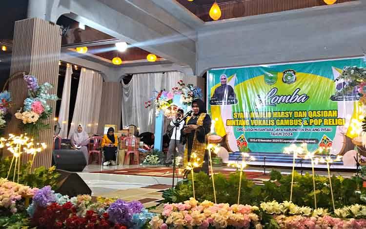 Pj Bupati Pulpis Buka Lomba Maulid Habsyi dan Seni Qasidah Bintang Vokalis Gambus dan Religi
