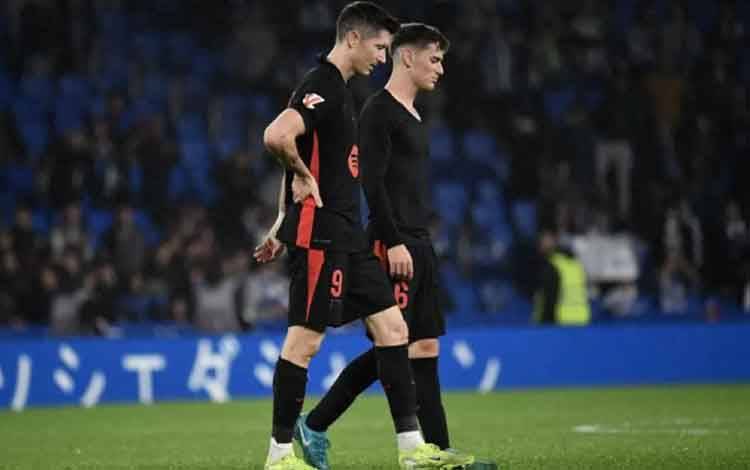 Barcelona Telan Kekalahan 0-1 di Markas Real Sociedad