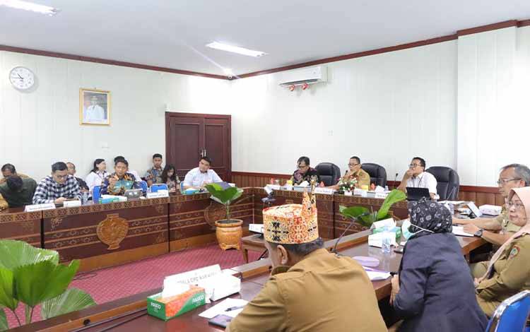TPID Kalteng Bahas Pengendalian Inflasi dan Harga Pangan