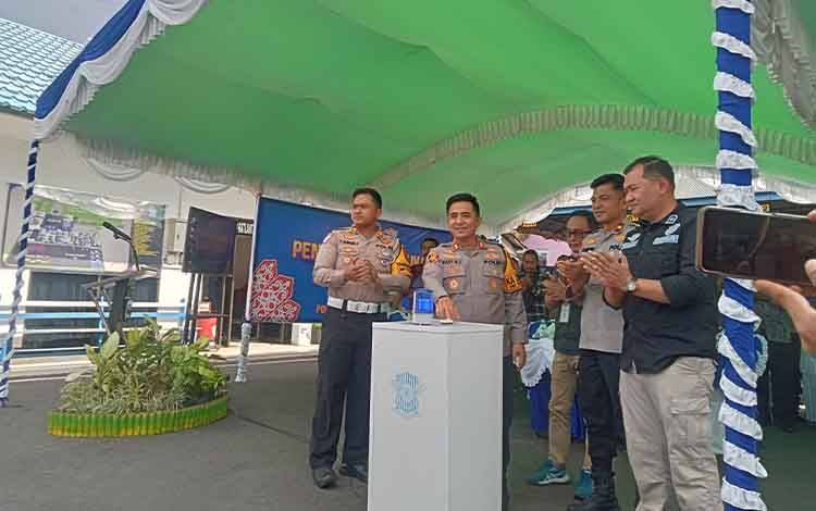 Satlantas Polres Kotim Luncurkan Program Satu Desa Satu Hati
