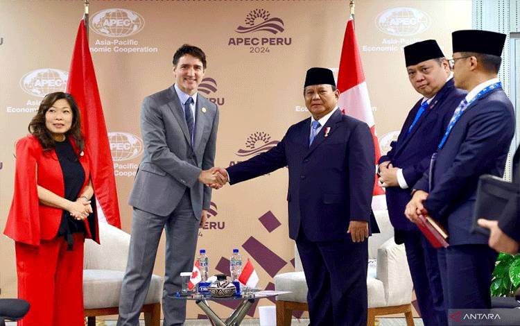 Prabowo dan Trudeau Sepakati Kerja Sama Strategis RI-Kanada