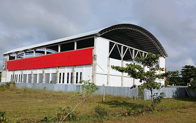 Kejaksaan Tetapkan 2 Tersangka Terkait Proyek GOR di Komplek Lapangan Sport Center Kasongan yang Bernilai Rp14 Milyar