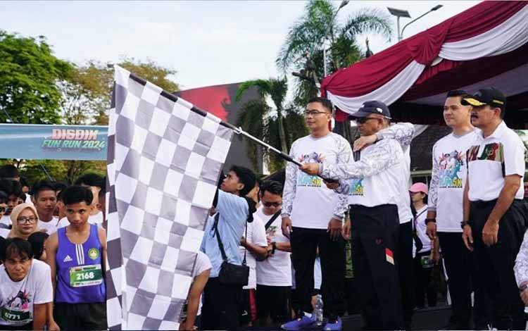 Pemprov Gelar Disdik Fun Run 5K Kalteng Berkah