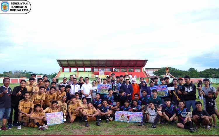 Turnamen Sepak Bola Liga Pelajar Murung Raya 2024 untuk Menemukan Bibit Unggul