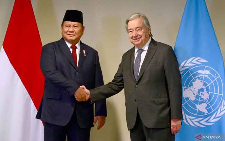 Presiden Prabowo dan Sekjen PBB Bahas Sejumlah Isu Strategis