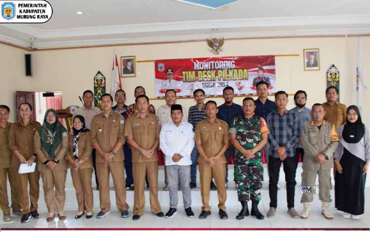 Tim Monitoring Pilkada 2024 Berkunjung ke Laung Tuhup dan Barito Tuhup Raya