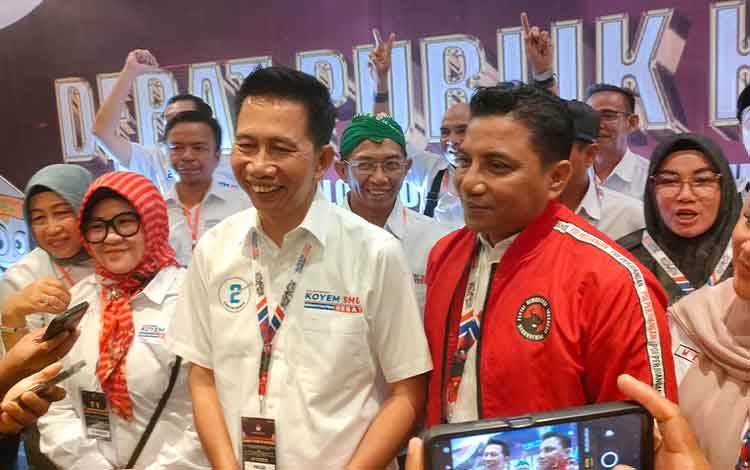 Koyem-SHD Tampil Memukau di Debat Publik Terakhir Pilkada Kalteng, Tekankan Sinergi Pusat-Daerah