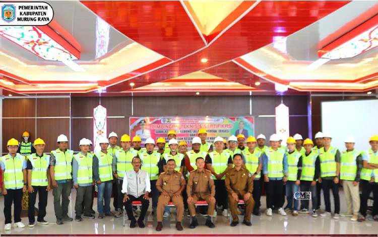 Dinas PUPR Murung Raya Gelar Bimtek dan Sertifikasi Tenaga Kerja Konstruksi untuk Meningkatkan Kualitas Infrastruktur