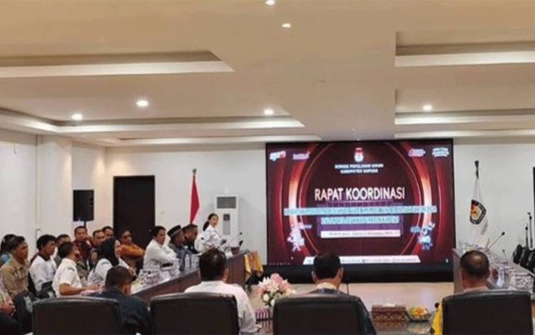 KPU Kapuas akan Mulai Distribusikan Logistik Pilkada pada 23 November 2024