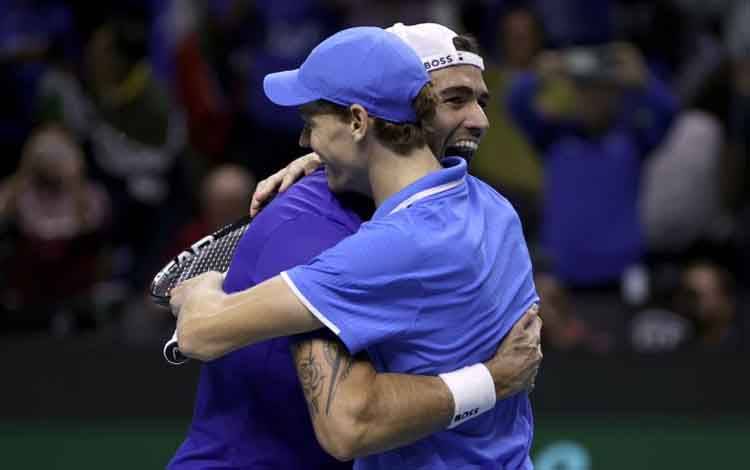 Sinner dan Berretini Bawa Italia ke Semifinal Piala Davis