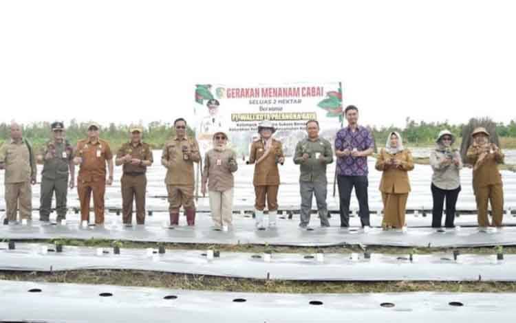 Pemko Palangka Raya Fokus Perkuat Pertanian Berkelanjutan
