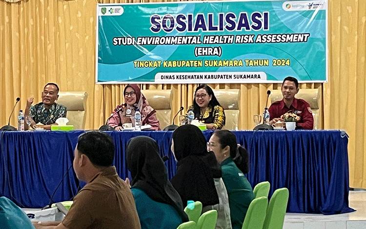 Dinkes Sukamara Laksanakan Sosialisasi Studi EHRA