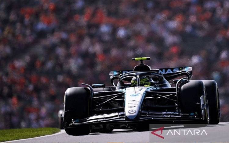 Hamilton Puncaki Dua Sesi Latihan Bebas GP Las Vegas