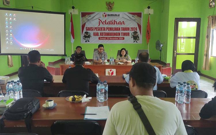 Bawaslu Kotim Berikan Pelatihan untuk Saksi Pemilih Pilkada 2024