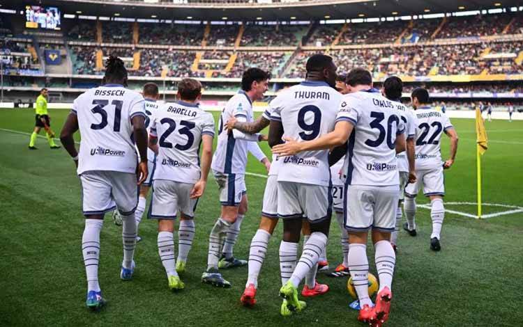 Frattesi dan Dumfries Luapkan Emosi Setelah Bawa Inter ke Final