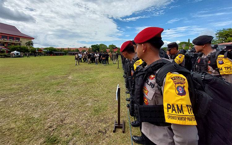 Sebanyak 7.200 Personel Gabungan TNI-Polri Amankan Pilkada Kalteng