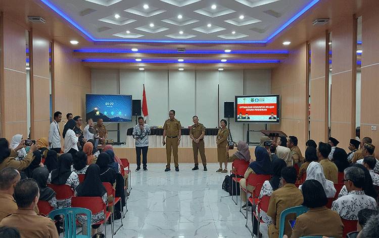 Disdik Kapuas Gelar Kegiatan Optimalisasi Komunitas Belajar Satuan Pendidikan