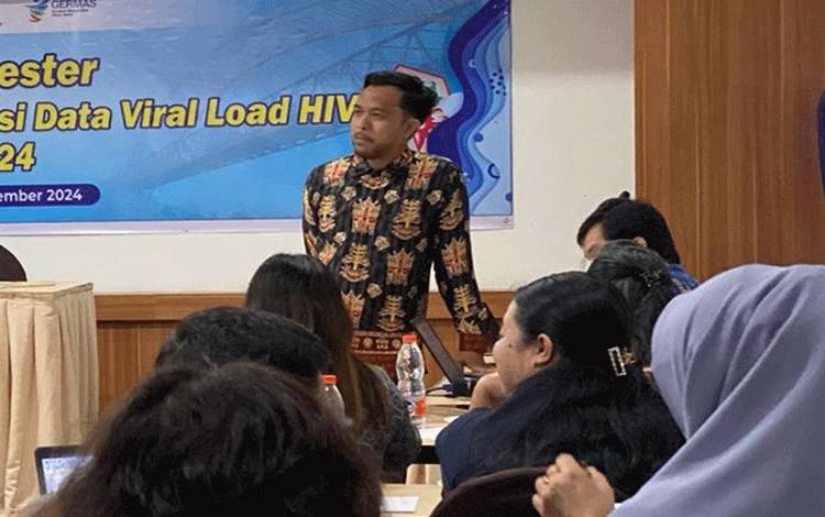 Dinkes Kalteng Dorong Validasi Data Viral Load HIV Capai Target Nasional