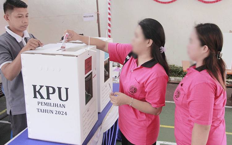 739 Warga Binaan Salurkan Hak Pilihnya Pada Pilkada 2024