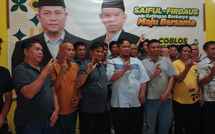 Pasangan Saiful-Firdaus Nyatakan Unggul di Pilkada Katingan