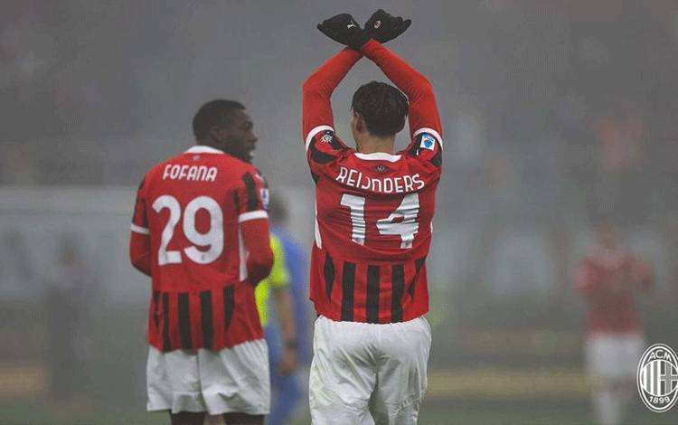 Tijjani Reijnders Cetak Dua Gol, AC Milan Menang Telak 3-0 atas Empoli
