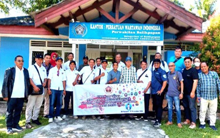 PWI Barito Utara Kunjungi PWI Balikpapan untuk Pererat Silaturahmi dan Kolaborasi Jurnalis