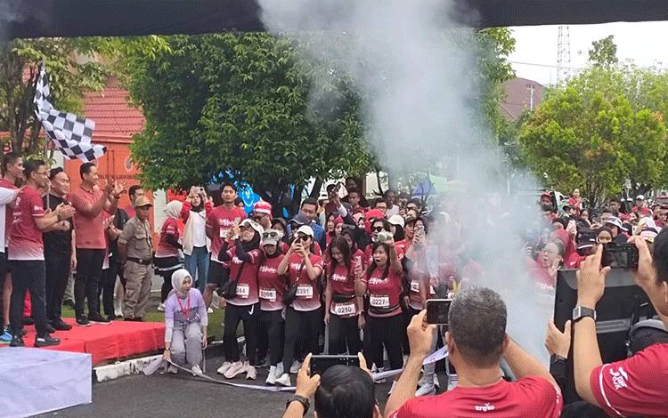 Fun Run Itah Hadari, Ajang Kampanyekan Perangi Narkoba dan Judol