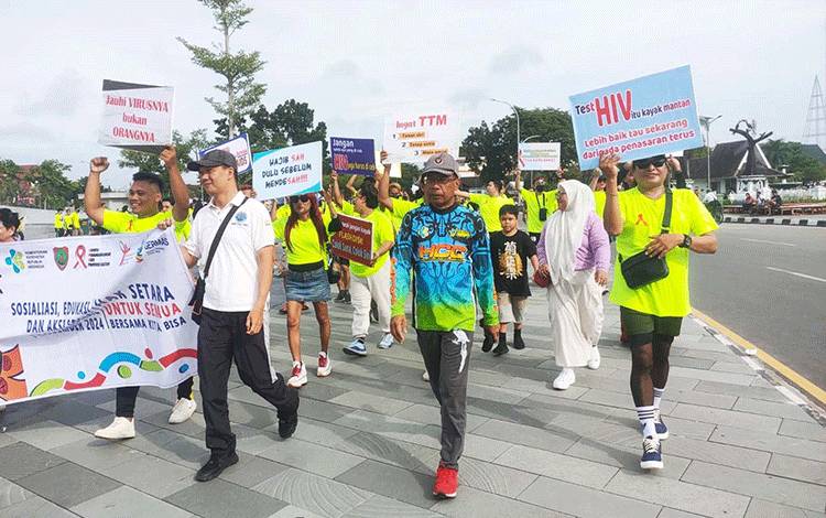 Dinkes Kalteng Ingatkan Pentingnya Menghapus Stigma dan Diskriminasi ODHA