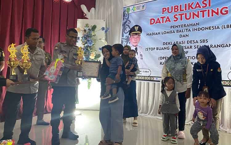 Lomba Balita di Sukamara Diharapkan Memotivasi Orang Tua Jaga Gizi dan Kesehatan Anak