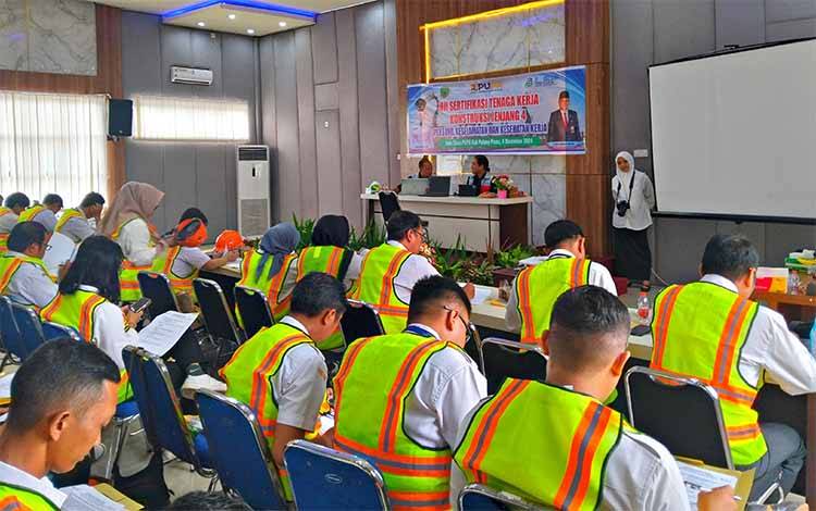 DPUPR Pulang Pisau Gelar Uji Sertifikasi TKK Jenjang 4