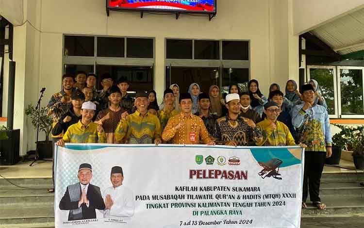 Kafilah Sukamara Diharapkan Meraih Prestasi Pada MTQ Tingkat Provinsi Kalteng