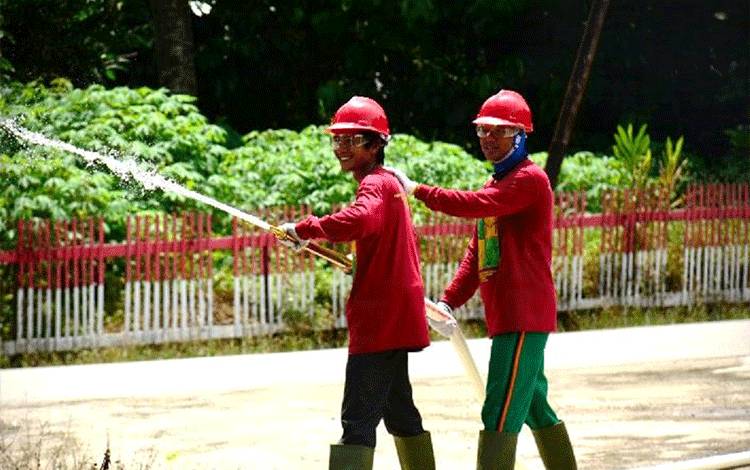 PT SML Dukung Pengamanan Kawasan Hutan Bersama KTH Kunkung Jaya