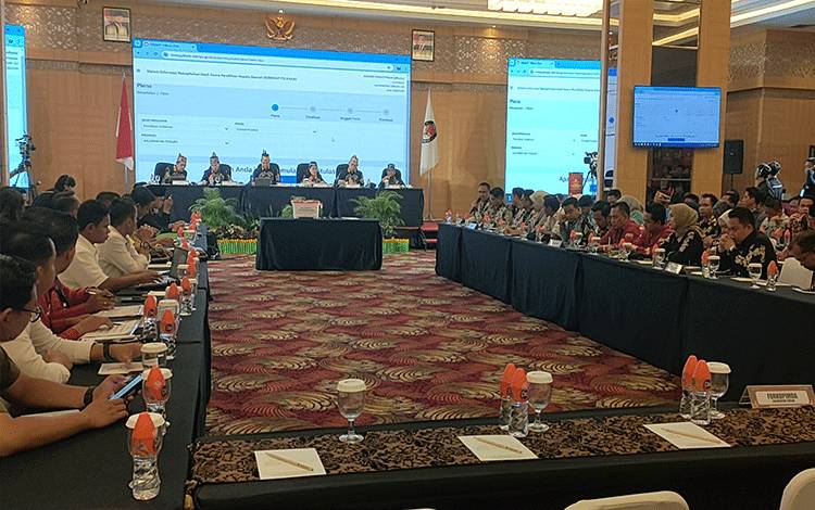 Ini Rincian Suara Pilgub di 14 Kabupaten/Kota di Kalteng