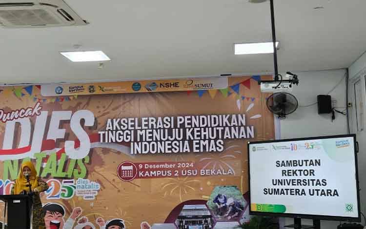Dies Natalis ke-10 Fakultas Kehutanan USU Jadi Momentum Refleksi dan Transformasi