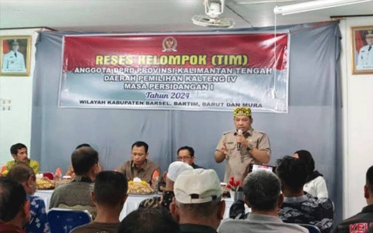Reses DPRD Kalteng Dapil Empat: Infrastruktur, Rumah Ibadah, dan Lapangan Kerja Jadi Sorotan Utama