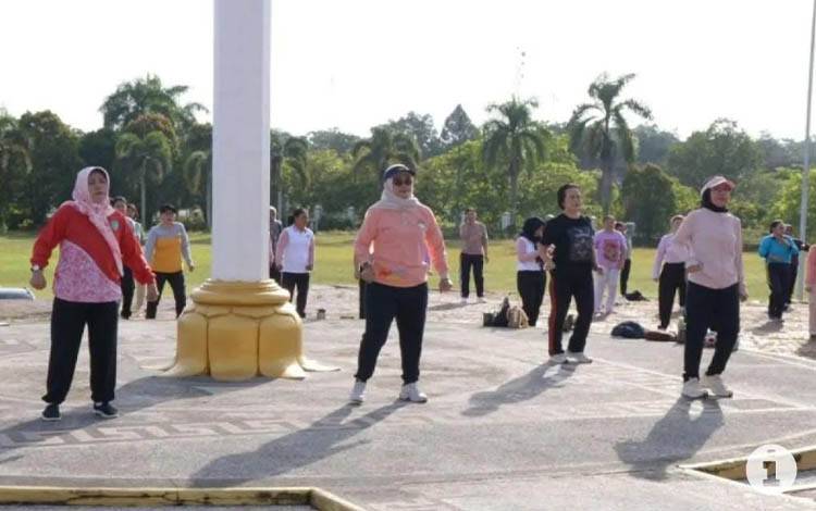 Pemkab Lamandau Gelorakkan Gerakan Hidup Sehat