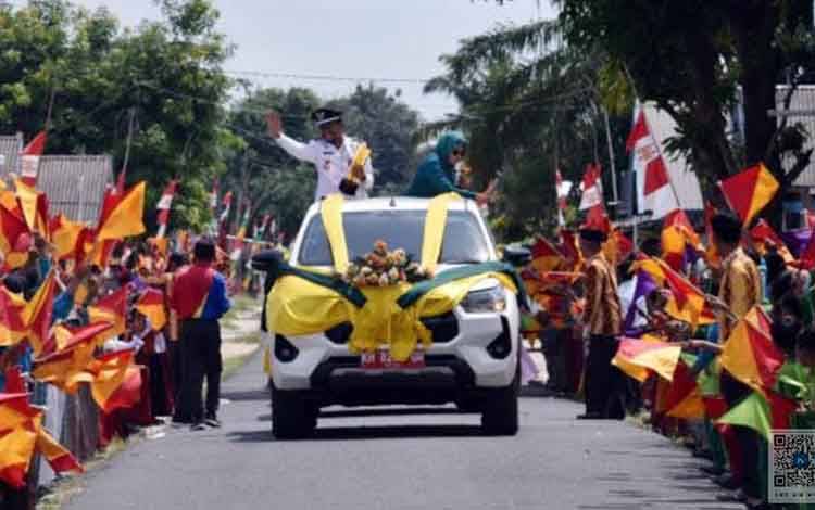 Anggota DPRD Kobar Jelaskan Salah Satu Tujuan Peningkatan Fasilitas Desa Berprestasi