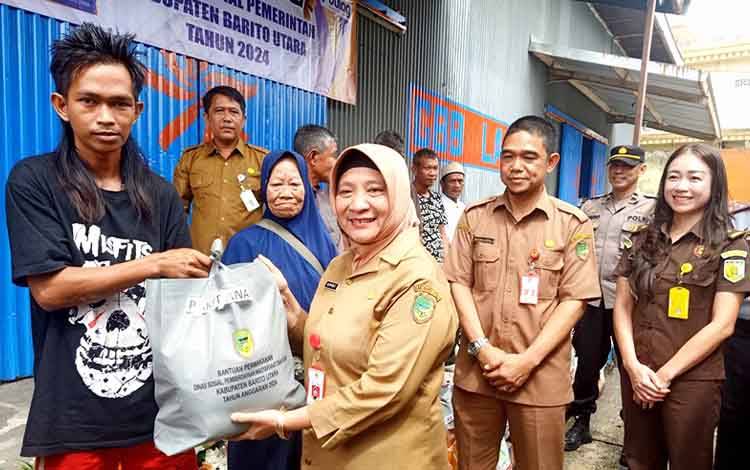 Pemkab Barito Utara Resmi Luncurkan Program Bantuan Sosial Tahun 2024