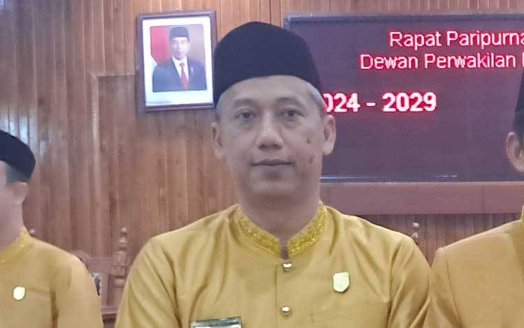 Wakil Ketua I DPRD Kobar: Peningkatan Infastruktur Pendukung Salah Satu Upaya Tingkatkan Sektor Pertanian