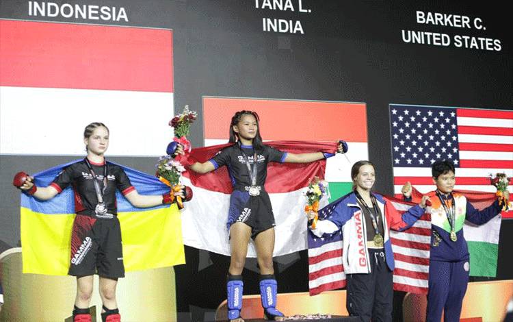 Indonesia Rebut Dua Emas pada GAMMA World MMA Championships 2024