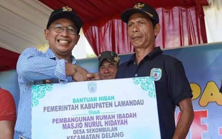 Empat Rumah Ibadah di Lamandau Terima Dana Hibah