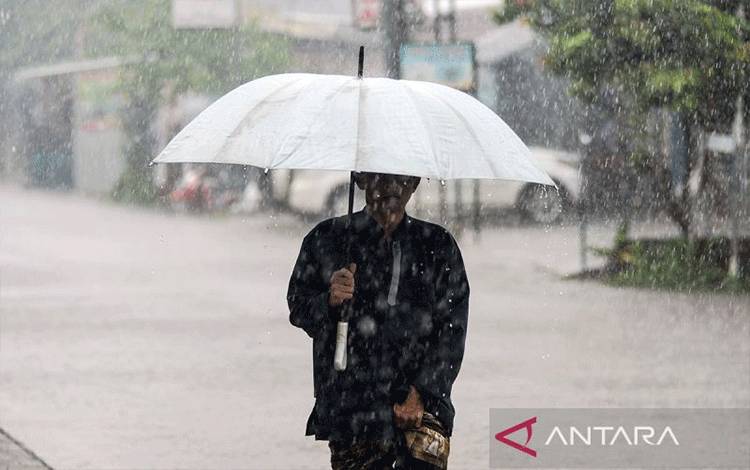 BMKG: Mayoritas Kota Besar Indonesia Diguyur Hujan Ringan-Berpetir