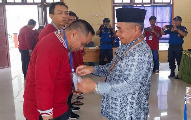 Relawan Pemadam Kebakaran Zona I Seruyan Resmi Dikukuhkan