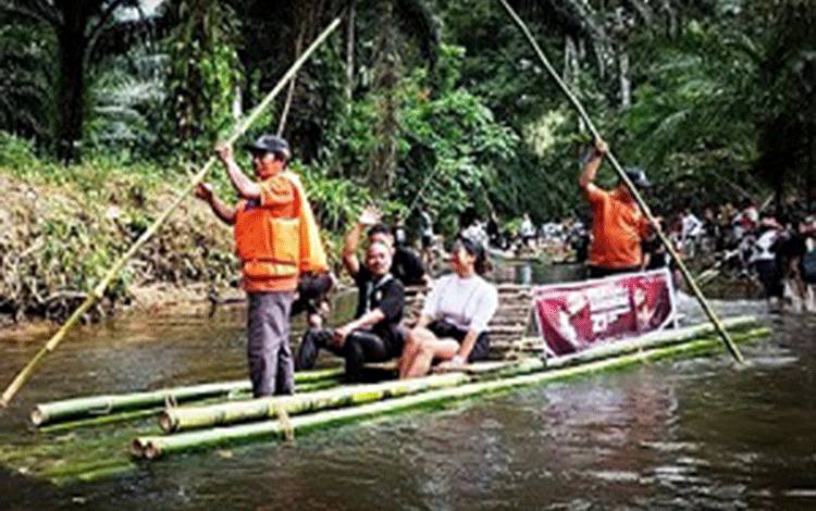 Delang Hili Lanting Ecofest Menjadi Pesona Wisata Baru di Lamandau